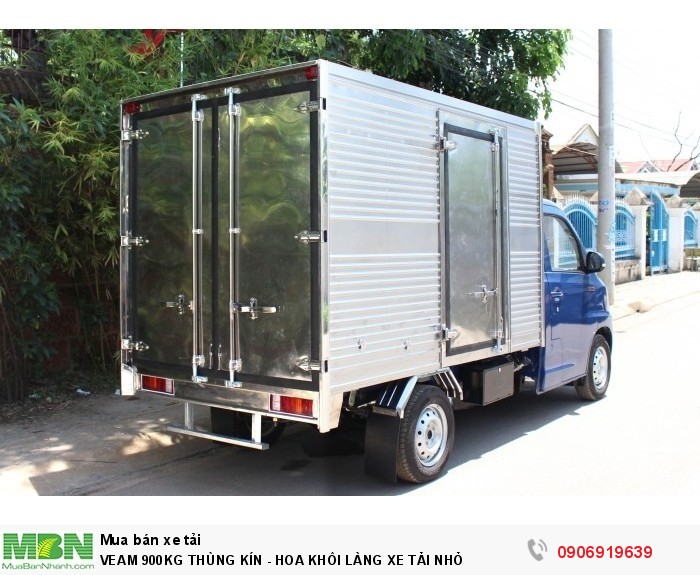 Veam 900kg Thùng Kín - Hoa Khôi Làng Xe Tải Nhỏ