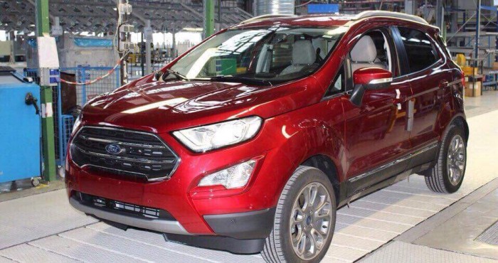 Ford Ecosport 2018 giao ngay + Tặng bảo hiểm thân vỏ