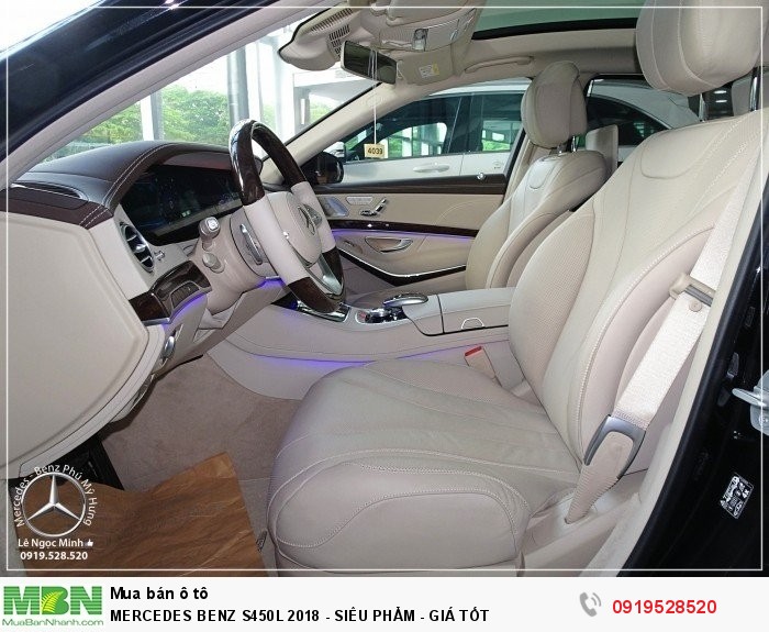 2019 Mercedes Benz S450 New - Bank hỗ trợ 80%- Ưu đãi tốt - Xe Giao ngay