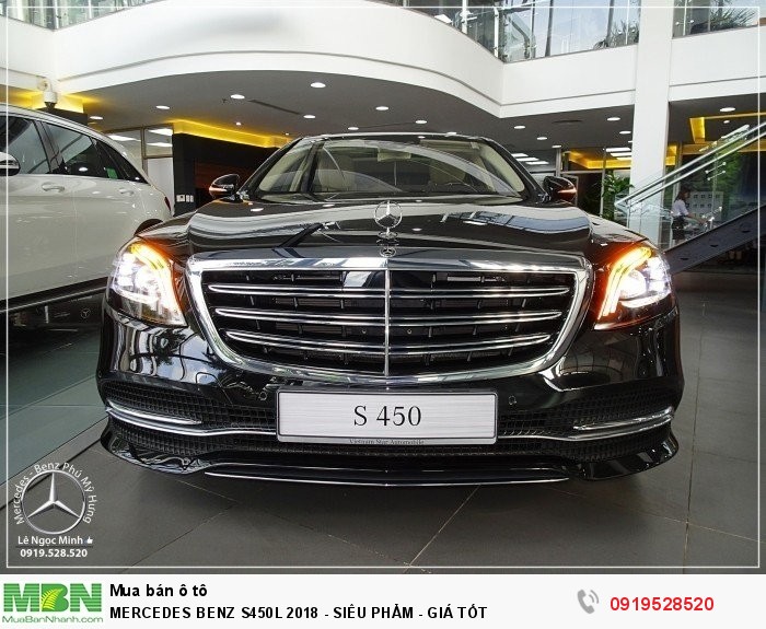 2019 Mercedes Benz S450 New - Bank hỗ trợ 80%- Ưu đãi tốt - Xe Giao ngay