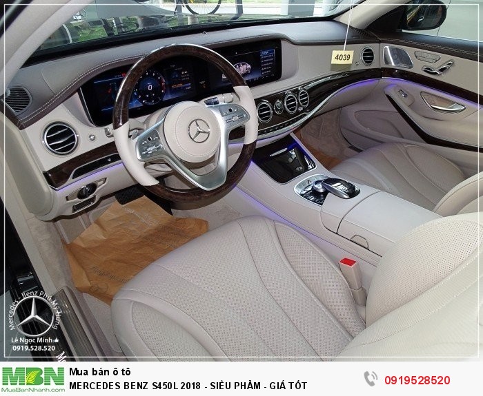 2019 Mercedes Benz S450 New - Bank hỗ trợ 80%- Ưu đãi tốt - Xe Giao ngay