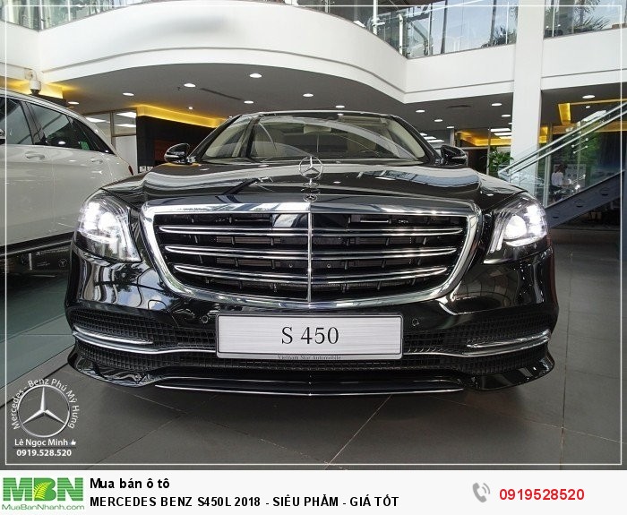 2019 Mercedes Benz S450 New - Bank hỗ trợ 80%- Ưu đãi tốt - Xe Giao ngay