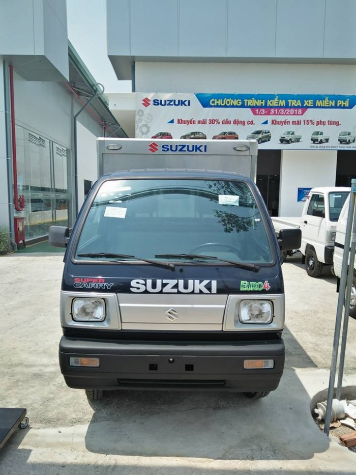 Xe Suzuki Super Carry Truck Thùng Kín