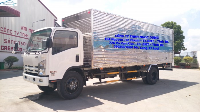Giá bán xe tải Isuzu 8 tấn 2,8T2,8.2T thùng bạt, kín trả góp tiền mặt