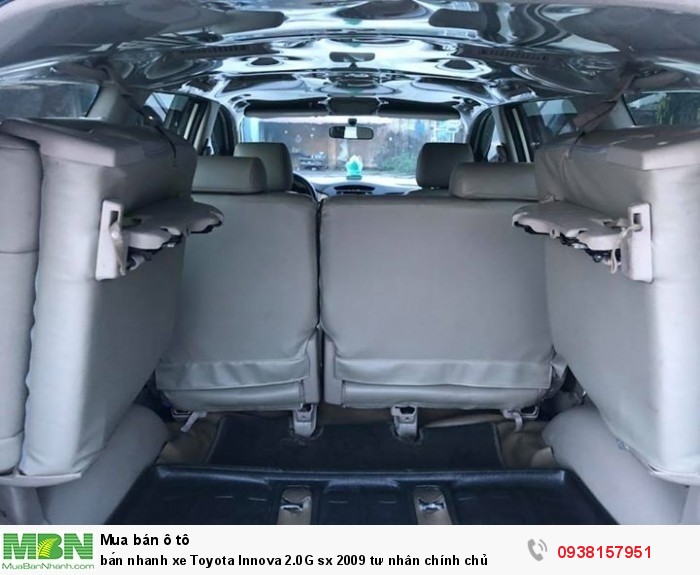 Bán nhanh xe Toyota Innova 2.0G sx 2009 tư nhân chính chủ