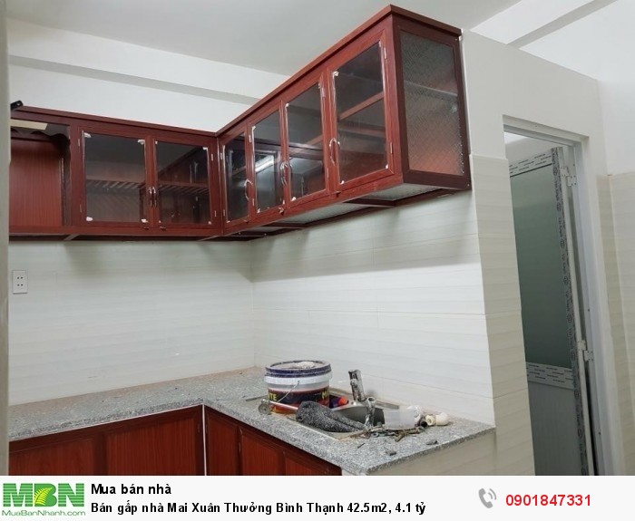 Bán gấp nhà Mai Xuân Thưởng  Bình Thạnh 42.5m2