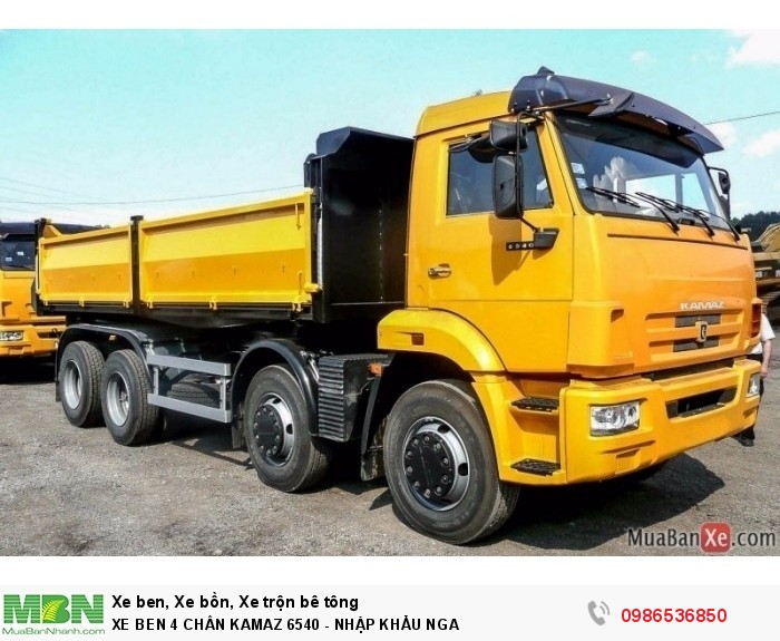Xe ben 4 chân kamaz thùng oval .sản xuất 2016.thể tích 15m3