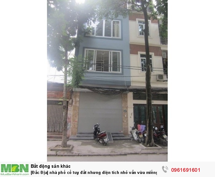[Đắc Địa] nhà phố cổ tuy đắt nhưng diện tích nhỏ vẫn vừa miếng, Nguyễn Binh Khiêm, P. Lê Đại Hành.