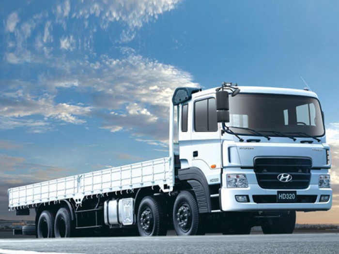 Xe tải hyundai 4 chân 19 tấn hd320 nhập khẩu