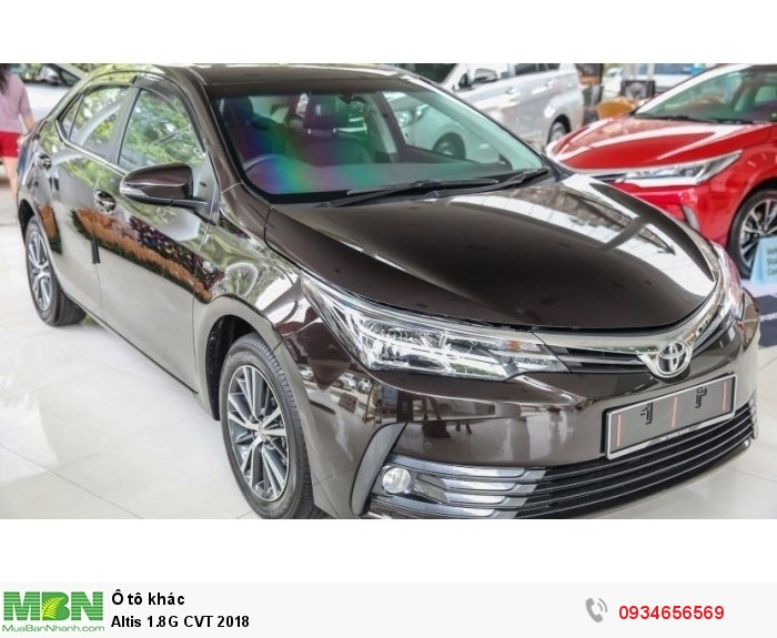 Altis 1.8G CVT 2018