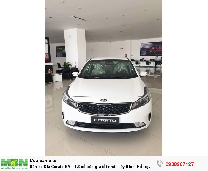 Bán xe Kia Cerato SMT 1.6 số sàn giá tốt nhất Tây Ninh. Hỗ trợ vay 80% với lãi suất ưu đãi nhất.