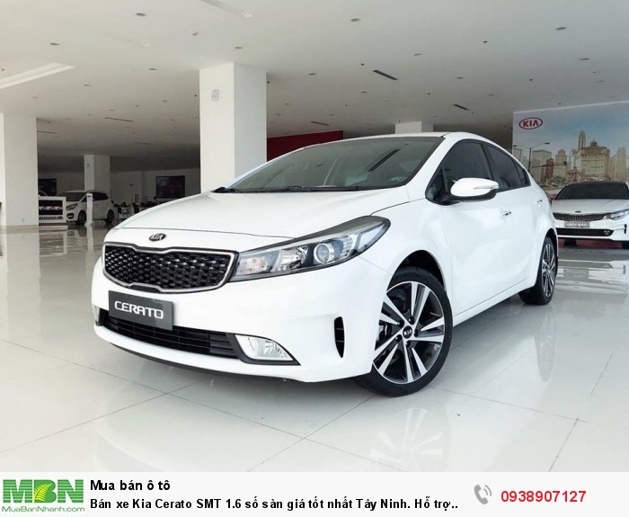 Bán xe Kia Cerato SMT 1.6 số sàn giá tốt nhất Tây Ninh. Hỗ trợ vay 80% với lãi suất ưu đãi nhất.