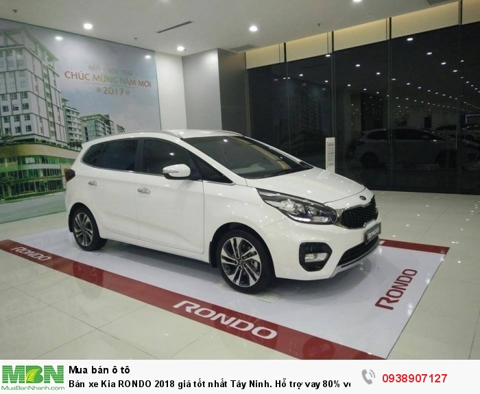 Bán xe Kia RONDO 2018 giá tốt nhất Tây Ninh. Hỗ trợ vay 80% với lãi suất ưu đãi nhất.