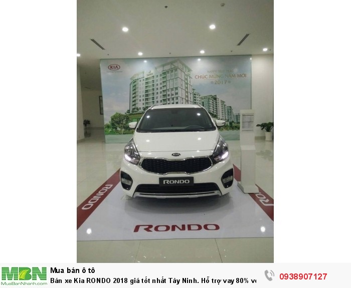 Bán xe Kia RONDO 2018 giá tốt nhất Tây Ninh. Hỗ trợ vay 80% với lãi suất ưu đãi nhất.