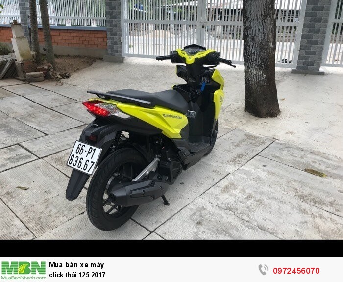 Click Thái 125cc đk 2017 mẫu cũ đẹp ở Kiên Giang giá 495tr MSP 1211116