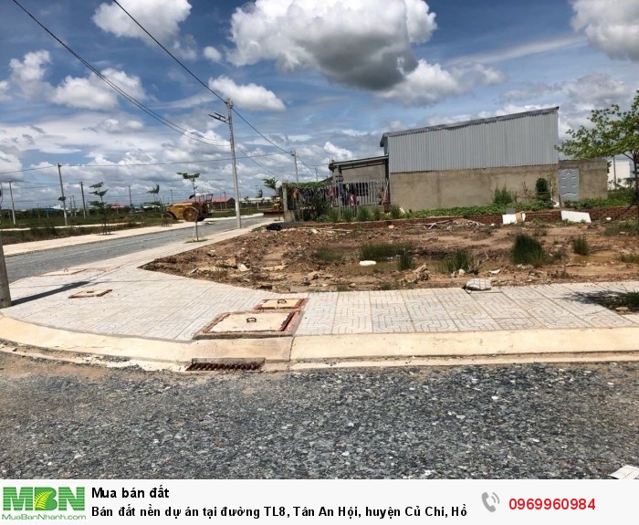 Bán đất nền dự án tại đường TL8, Tân An Hội, huyện Củ Chi, Hồ Chí Minh. Giá: 380 tr/nền 90m2