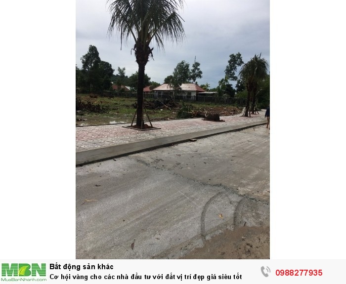 Cơ hội vàng cho các nhà đầu tư với đất vị trí đẹp giá siêu tốt