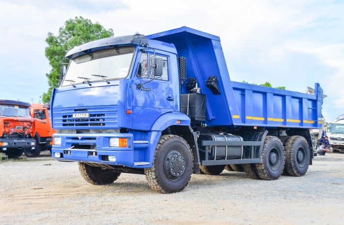 Xe ben 3 chân kamaz 65115 sản xuất 2016