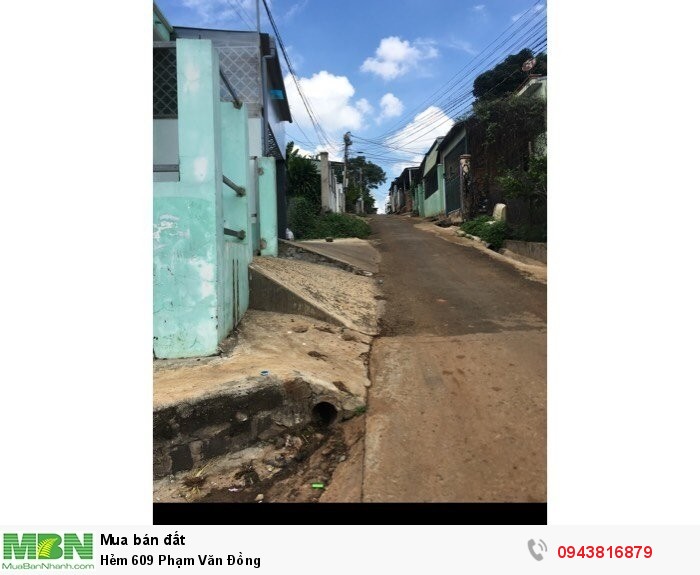 Hẻm 609 Phạm Văn Đồng
