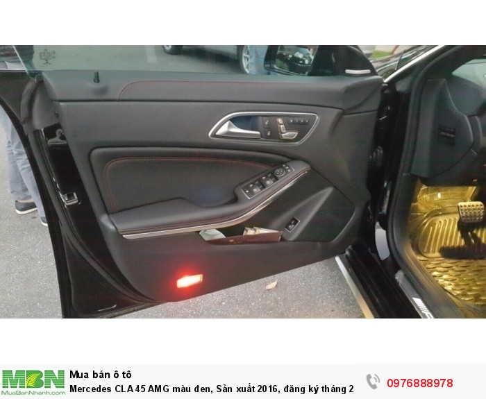 Mercedes CLA 45 AMG màu đen, Sản xuất 2016, đăng ký tháng 2/2017, xe nhập khẩu