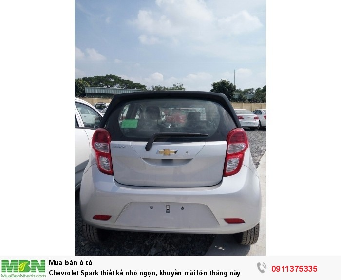 Chevrolet Spark thiết kế nhỏ ngọn, khuyến mãi lớn tháng này