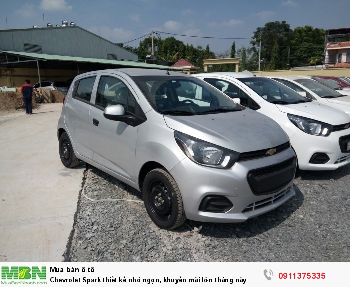 Chevrolet Spark thiết kế nhỏ ngọn, khuyến mãi lớn tháng này