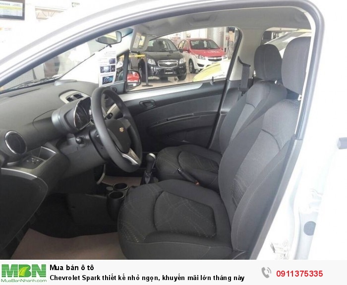 Chevrolet Spark thiết kế nhỏ ngọn, khuyến mãi lớn tháng này