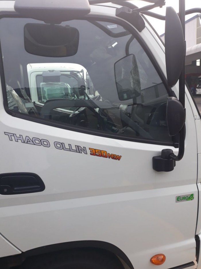 Xe tải thaco ollin 350 thùng kín _2,15t,thùng dài 4,3m hỗ trợ trả góp,tiêu chuẩn khí thải Euro 4