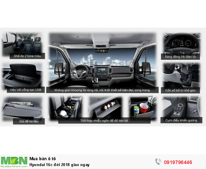 Hyundai 16c đời 2018 giao ngay