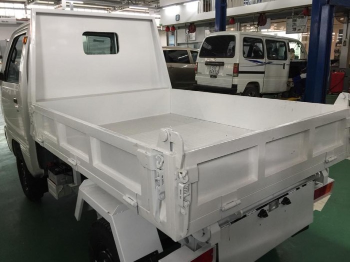 Xe ben Suzuki 500kg thùng cao 2 tất 6 tặng 100% thuế trước bạ và gói quà tặng 5 triệu