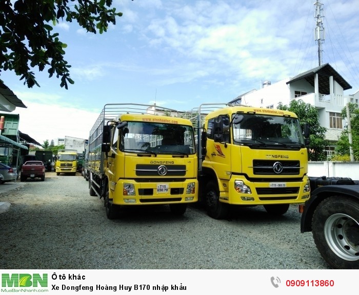 Xe Dongfeng Hoàng Huy B170 nhập khẩu