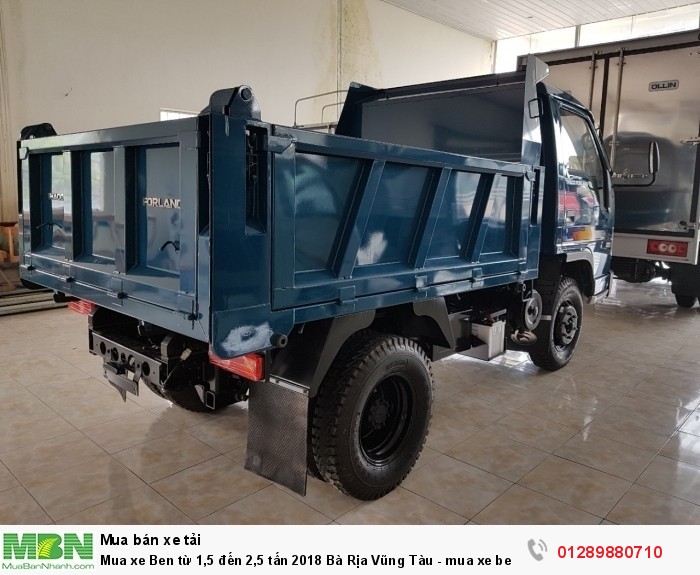 Mua xe Ben từ 1,5 đến 2,5 tấn 2018 Bà Rịa Vũng Tàu - mua xe ben trả góp - xe ben giá tốt
