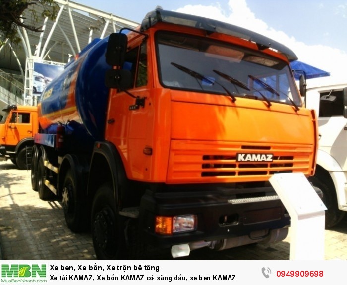 Xe tải KAMAZ, Xe bồn KAMAZ cở xăng dầu, xe ben KAMAZ