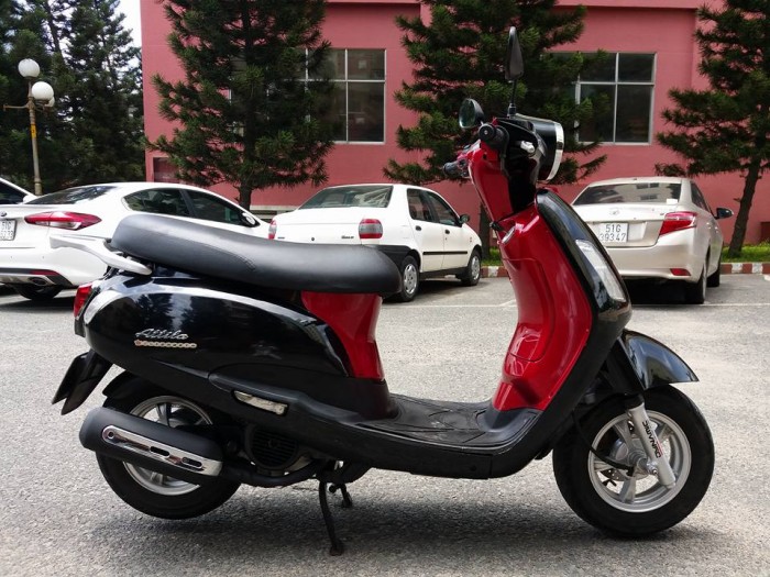 SYM Attila Elizabeth 125 Den Đỏ thắng đĩa Mới Đẹp Long Lanh