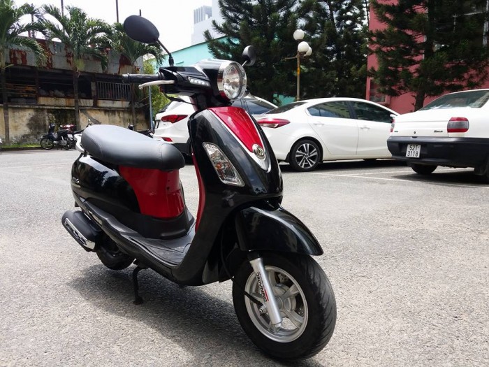 SYM Attila Elizabeth 125 Den Đỏ thắng đĩa Mới Đẹp Long Lanh