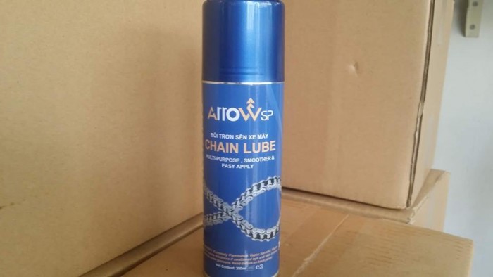 Chai xịt sên ARROW sp CHAIN LUBE 200ml