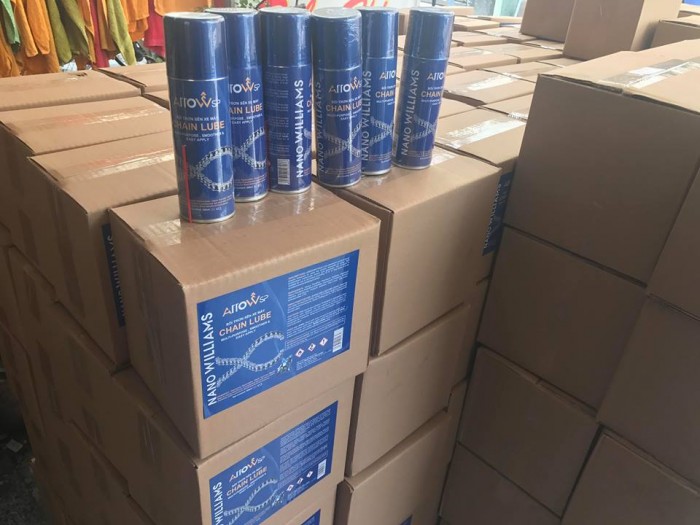 Chai xịt sên ARROW sp CHAIN LUBE 200ml