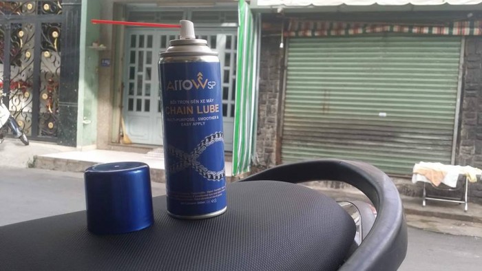 Chai xịt sên ARROW sp CHAIN LUBE 200ml
