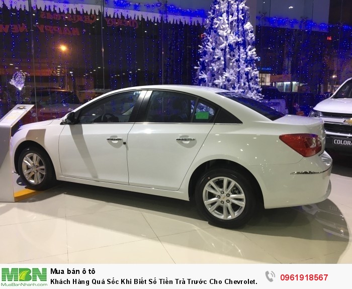 Khách Hàng Quá Sốc Khi Biết Số Tiền Trả Trước Cho Chevrolet Cruze. Chỉ Trong Tháng 6 Này