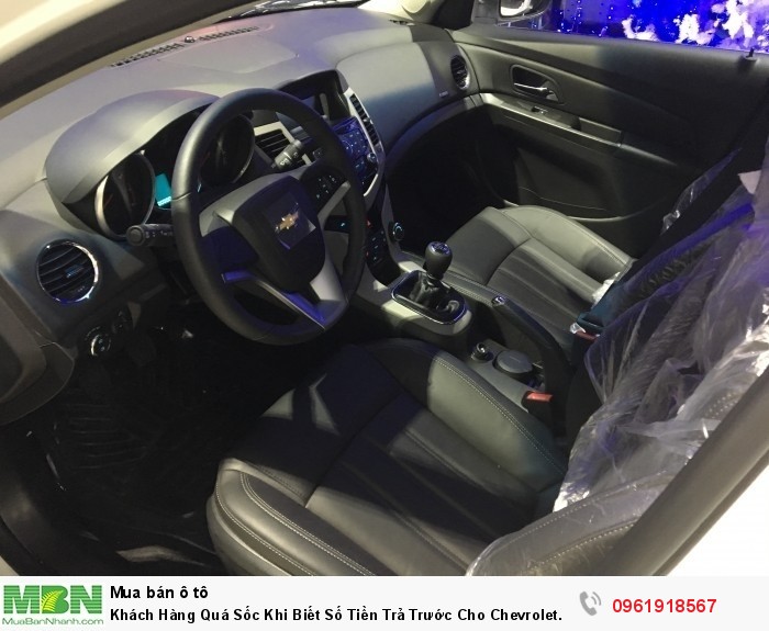 Khách Hàng Quá Sốc Khi Biết Số Tiền Trả Trước Cho Chevrolet Cruze. Chỉ Trong Tháng 6 Này