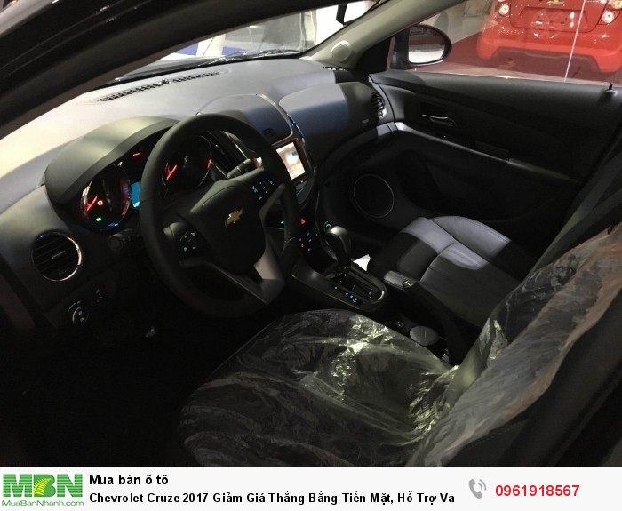 Chevrolet Cruze 2017 Giảm Giá Thẳng Bằng Tiền Mặt, Hỗ Trợ Vay 95% Và Hỗ Trợ Hồ Sơ Các Tỉnh