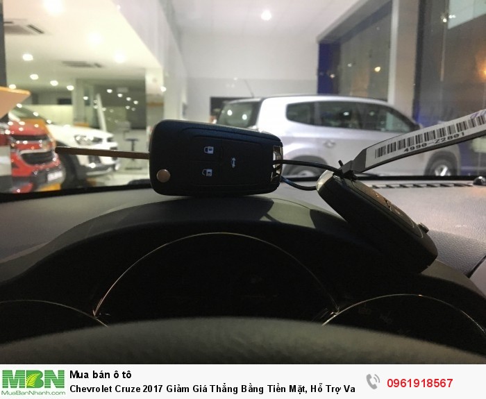 Chevrolet Cruze 2017 Giảm Giá Thẳng Bằng Tiền Mặt, Hỗ Trợ Vay 95% Và Hỗ Trợ Hồ Sơ Các Tỉnh