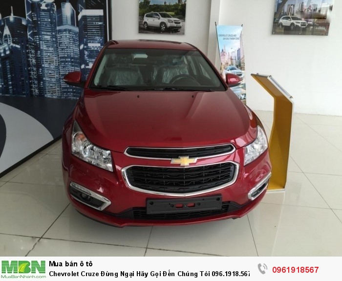 Chevrolet Cruze  Để Nhận Xe, Giá Không Tưởng 2017