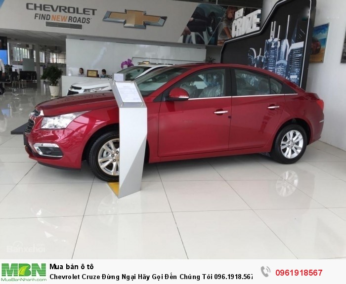 Chevrolet Cruze  Để Nhận Xe, Giá Không Tưởng 2017