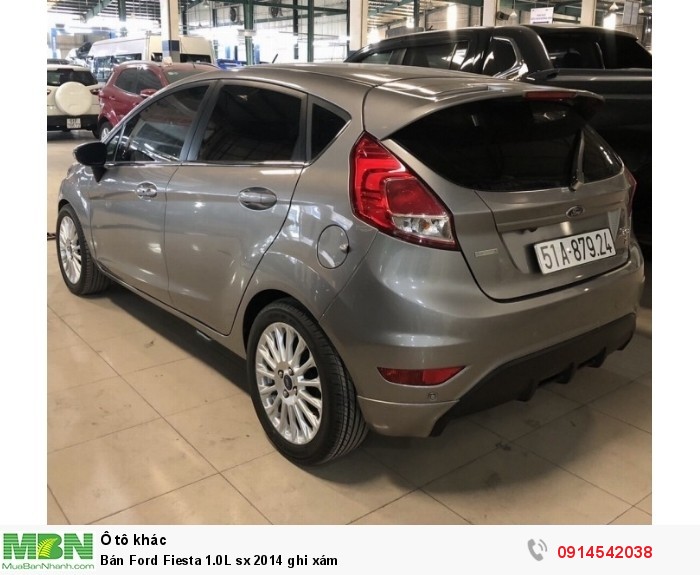 Bán Ford Fiesta 1.0L sx 2014 ghi xám