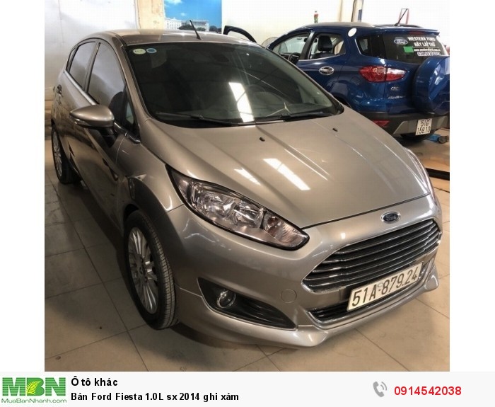 Bán Ford Fiesta 1.0L sx 2014 ghi xám