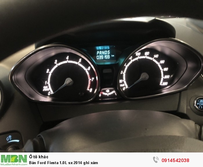 Bán Ford Fiesta 1.0L sx 2014 ghi xám