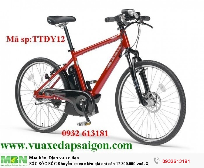 SỐC SỐC SỐC Khuyến xe cực lớn giá chỉ còn 17.800.000 vnđ. Xe đạp thể thao trợ lực điện: Pas Bracer