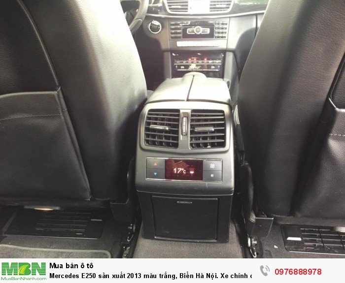 Mercedes E250 sản xuất 2013 màu trắng, Biển Hà Nội. Xe chính chủ từ đầu