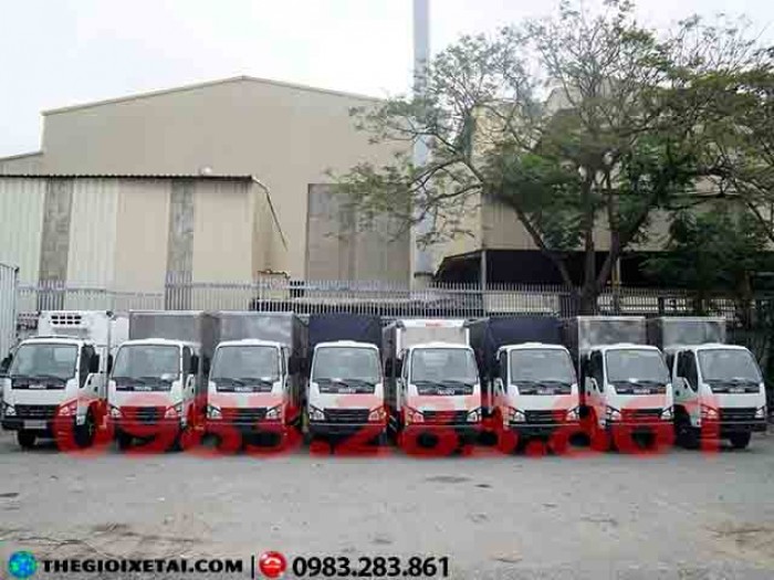 Bán xe tải ISUZU 1t9 thùng kín|isuzu 1t9 thùng bạt|isuzu 1t9 thùng đông lạnh|isuzu 1t9 thùng lững